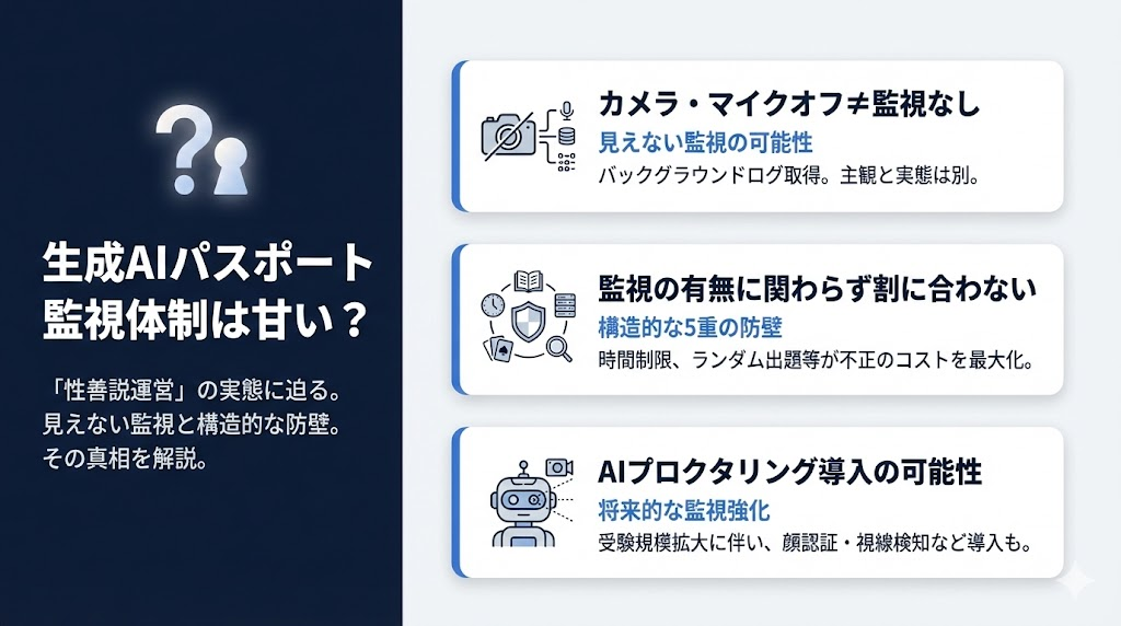 生成AIパスポートの監視体制は甘い？「性善説運営」の実態に正面から答える
